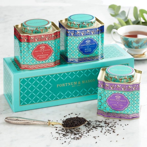 Decorative Caddy Loose Leaf Tea Selection, 3 x 125g - Picture 1 of 8